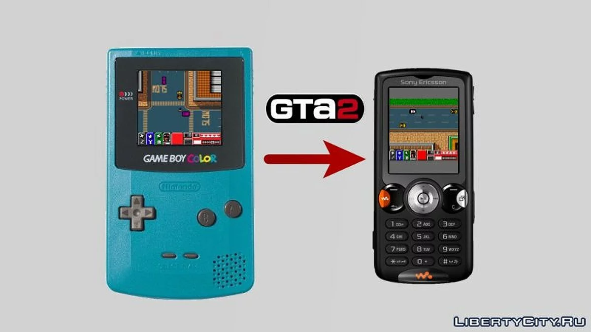 Порт GTA2(gbc) на Java / GTA 2