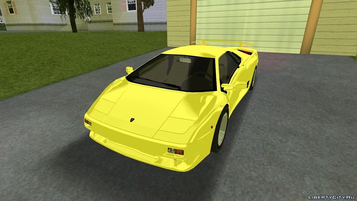 Lamborghini Diablo VTTT "Black Revel" / GTA 3