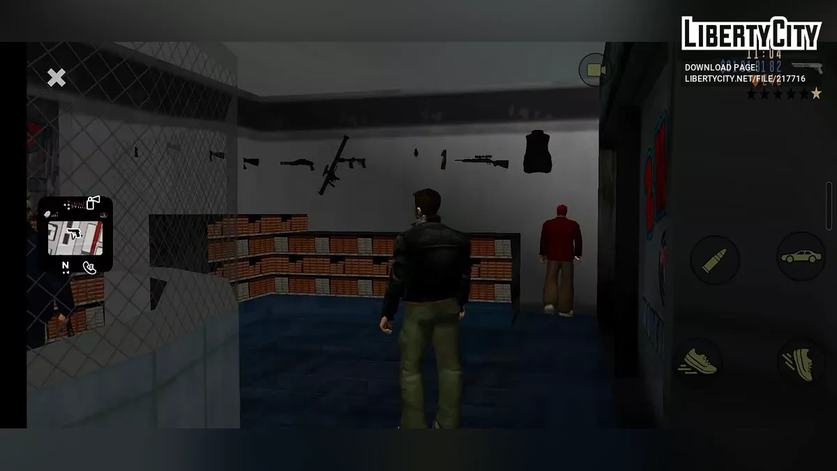 Улучшенное приобретение оружия / GTA 3 (iOS, Android)