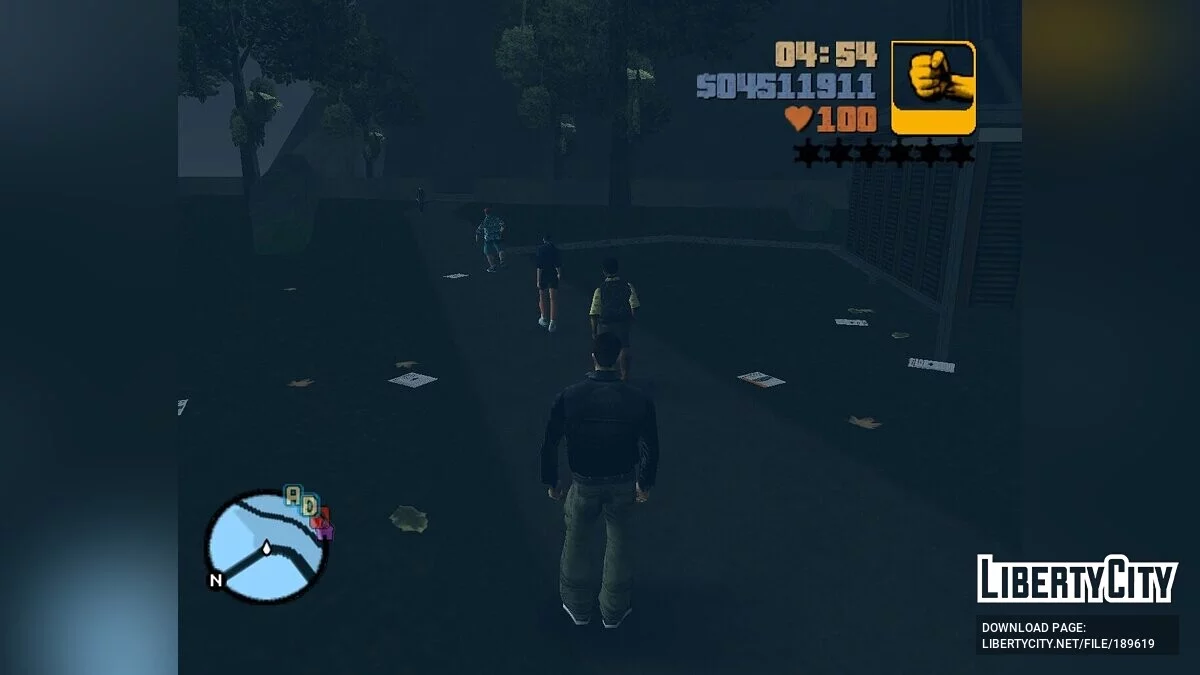 Трафик для мода GTA 3 Ultimate / GTA 3