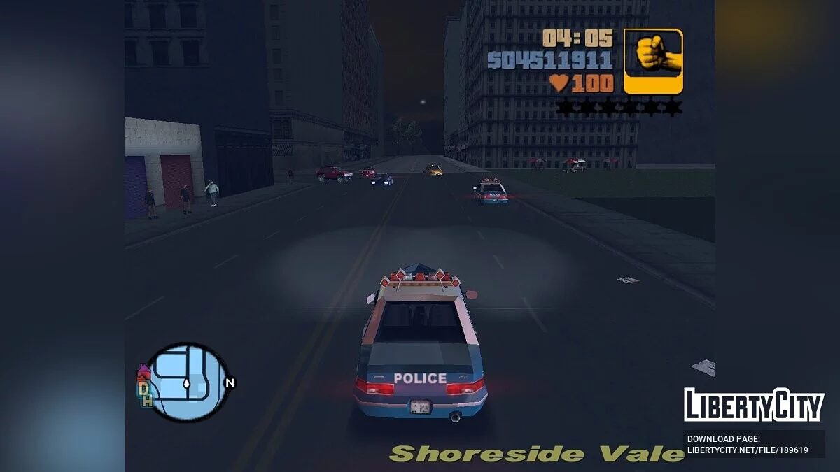 Трафик для мода GTA 3 Ultimate / GTA 3