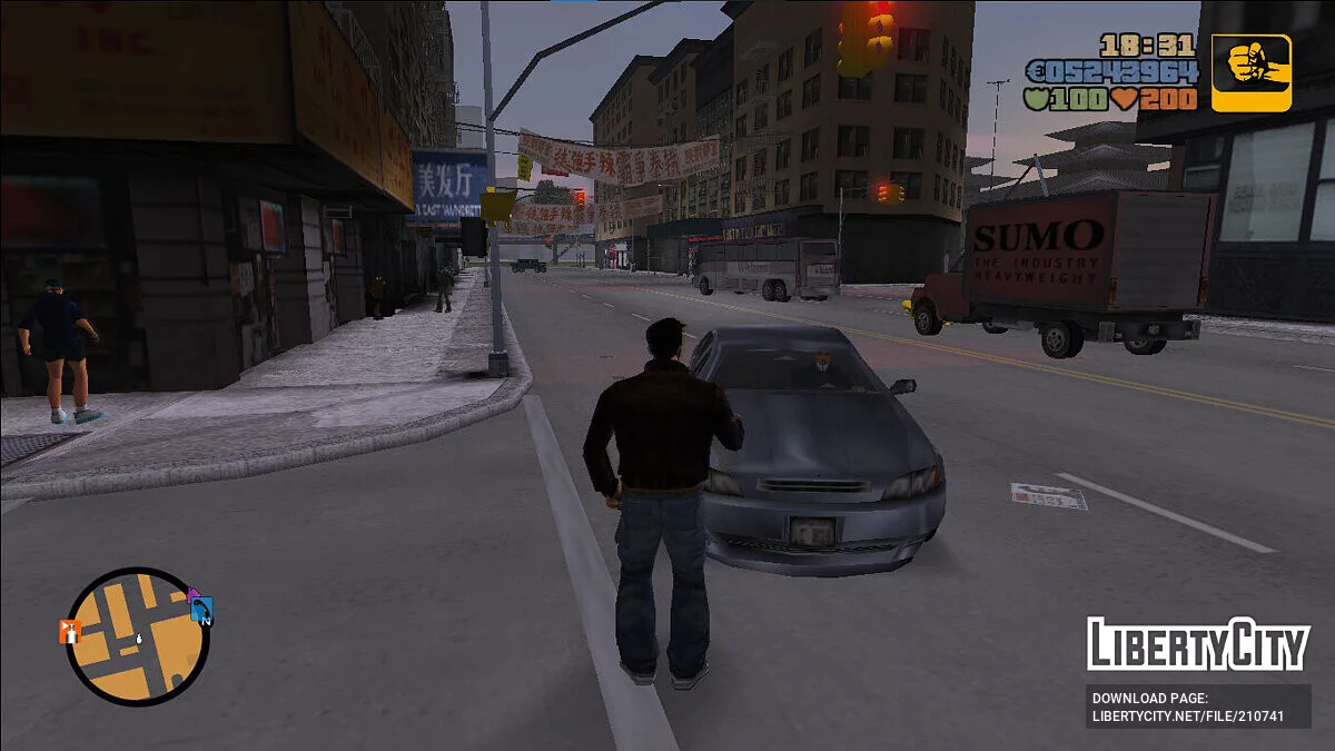 Расширенная банда Форелли / GTA 3