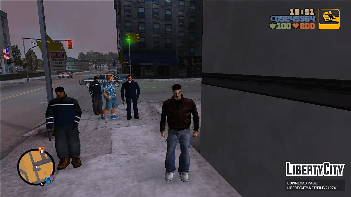 Расширенная банда Форелли / GTA 3