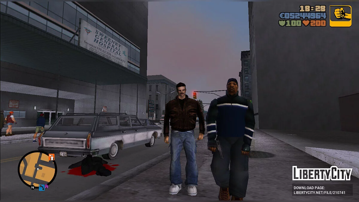 Расширенная банда Форелли / GTA 3