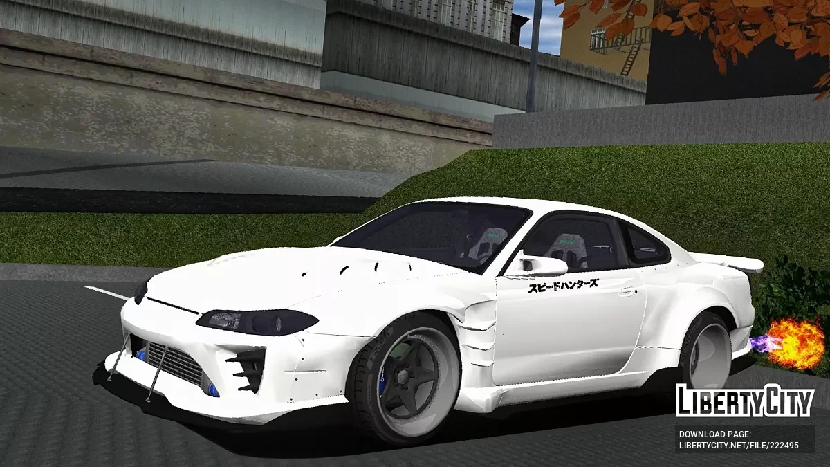 Nissan Silvia S15 '99 BN Sports BLS Luxury Sports / GTA 3 (iOS, Android)