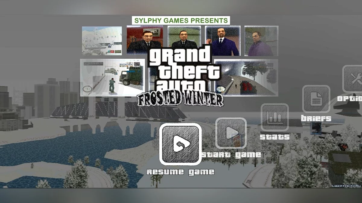 Grand Theft Auto: Frosted Winter / GTA 3 (iOS, Android)