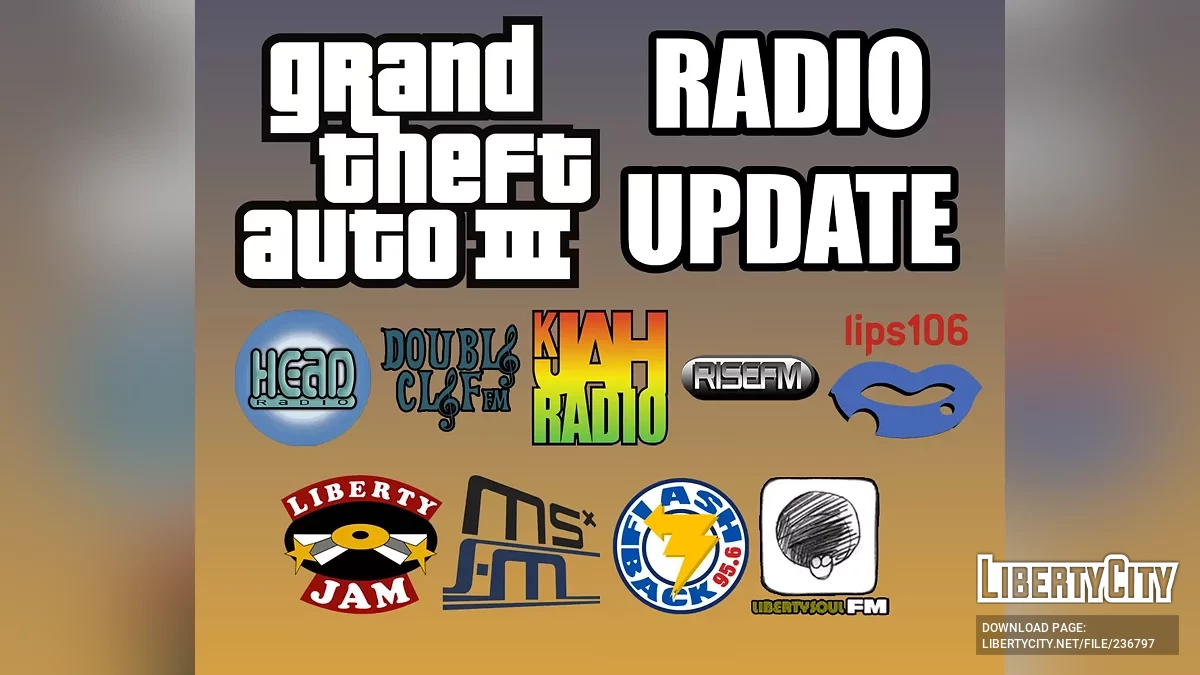 GTA III Radio Update - Mobile / GTA 3 (iOS, Android)