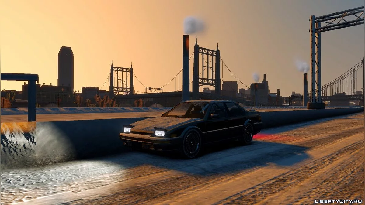 Пак заснеженных машин из Winter Liberty / GTA 4