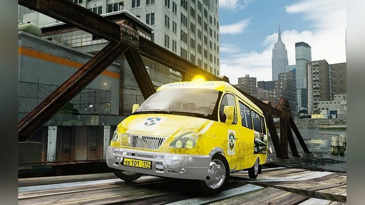 ГАЗель 2705 Такси v2.0 / GTA 4