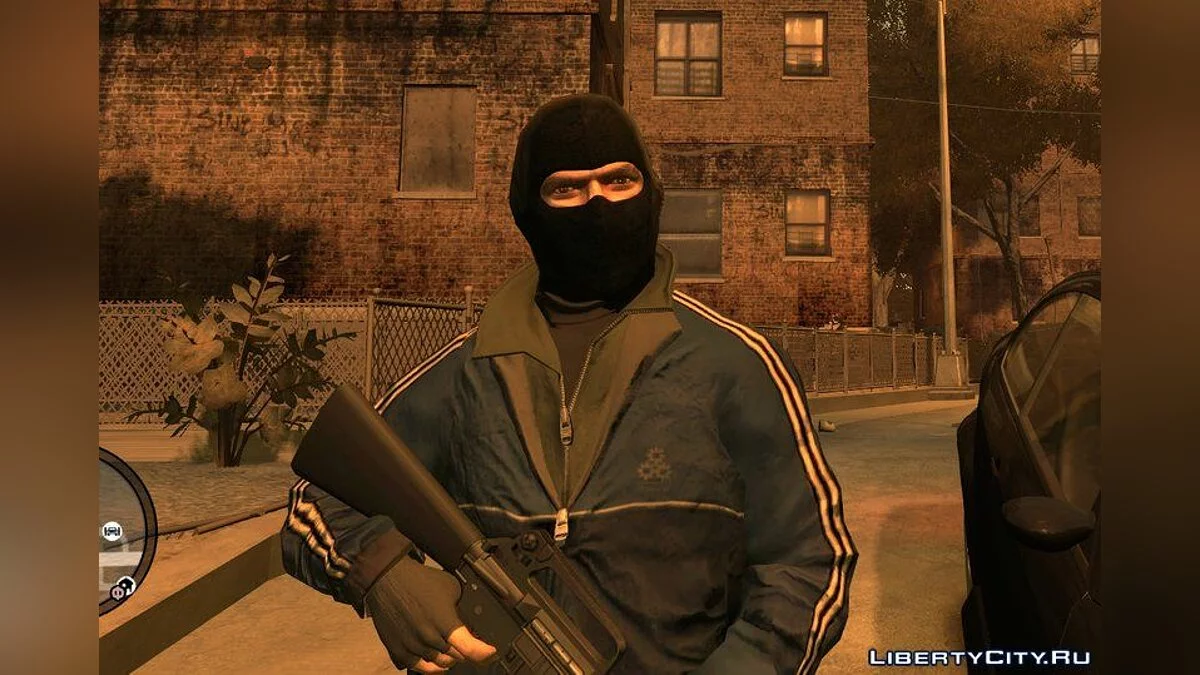 Черная балаклава для Нико / GTA 4