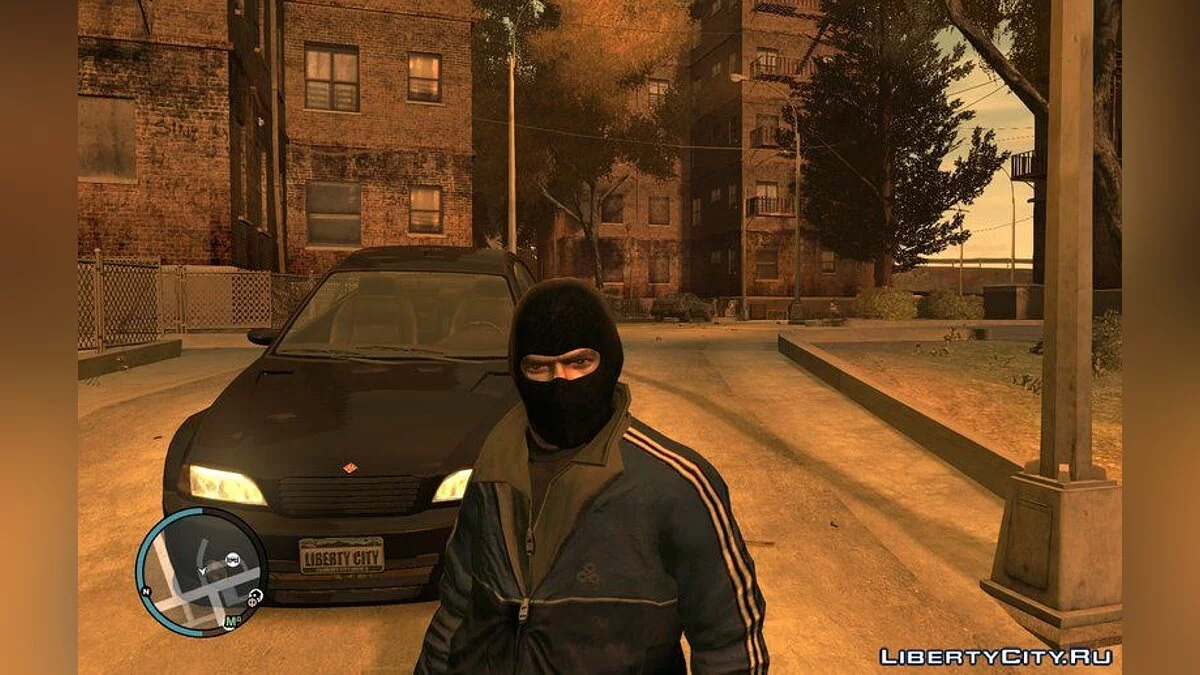 Черная балаклава для Нико / GTA 4
