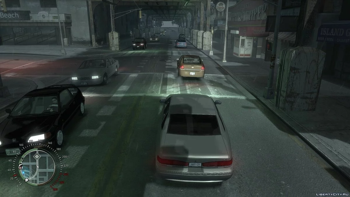 Спидометр (280 км/ч) / GTA 4