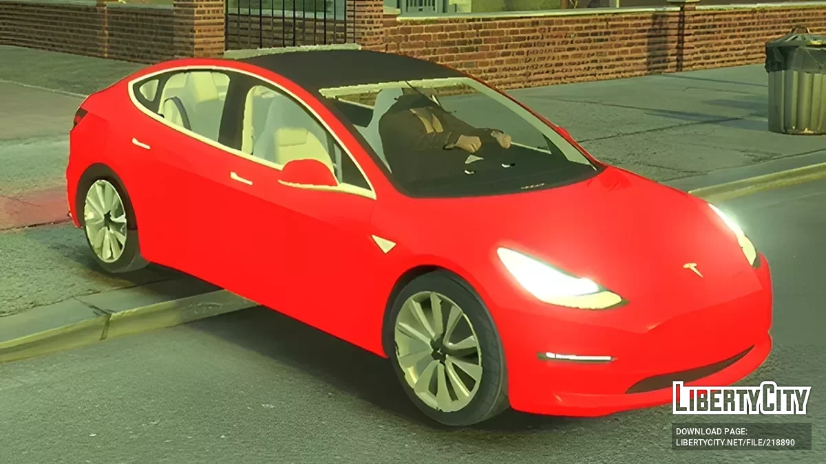 2018 Tesla Model 3 High Quality V1 / GTA 4