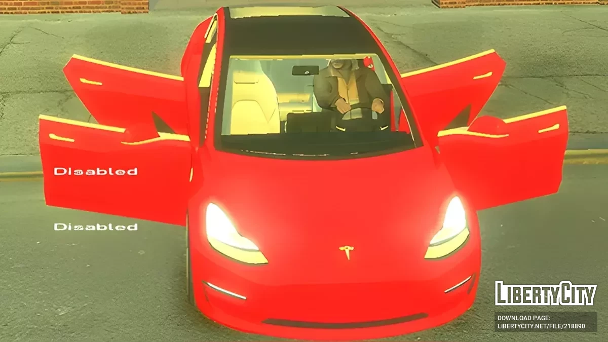 2018 Tesla Model 3 High Quality V1 / GTA 4