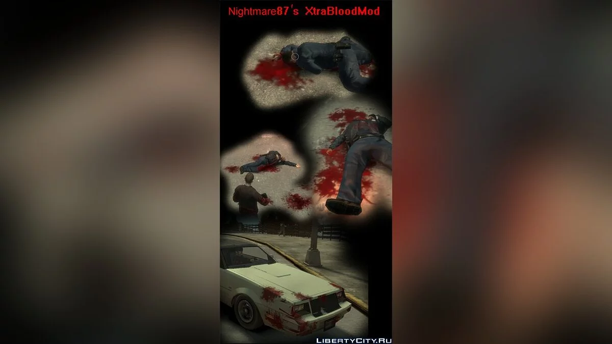 Nightmare87´s Xtra Blood Mod / GTA 4
