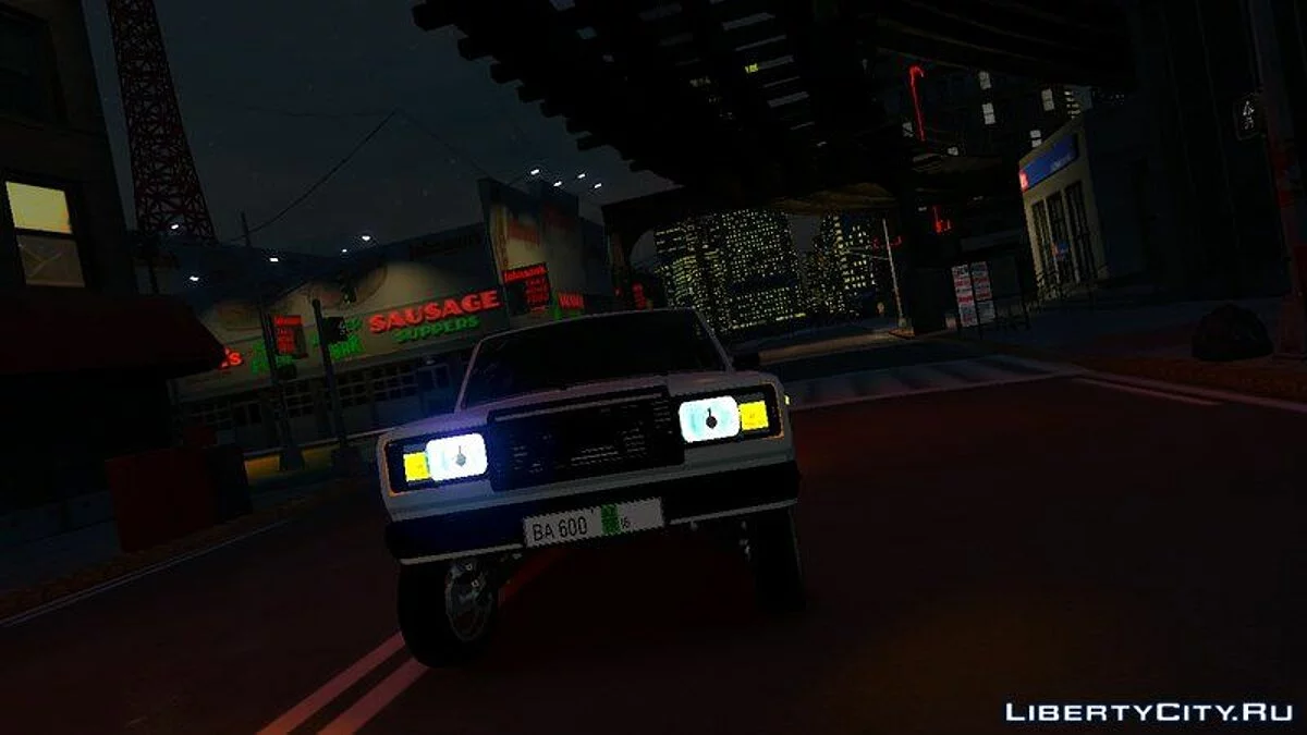 Vaz 2107 16 BA 600 Avtosh Style / GTA 4