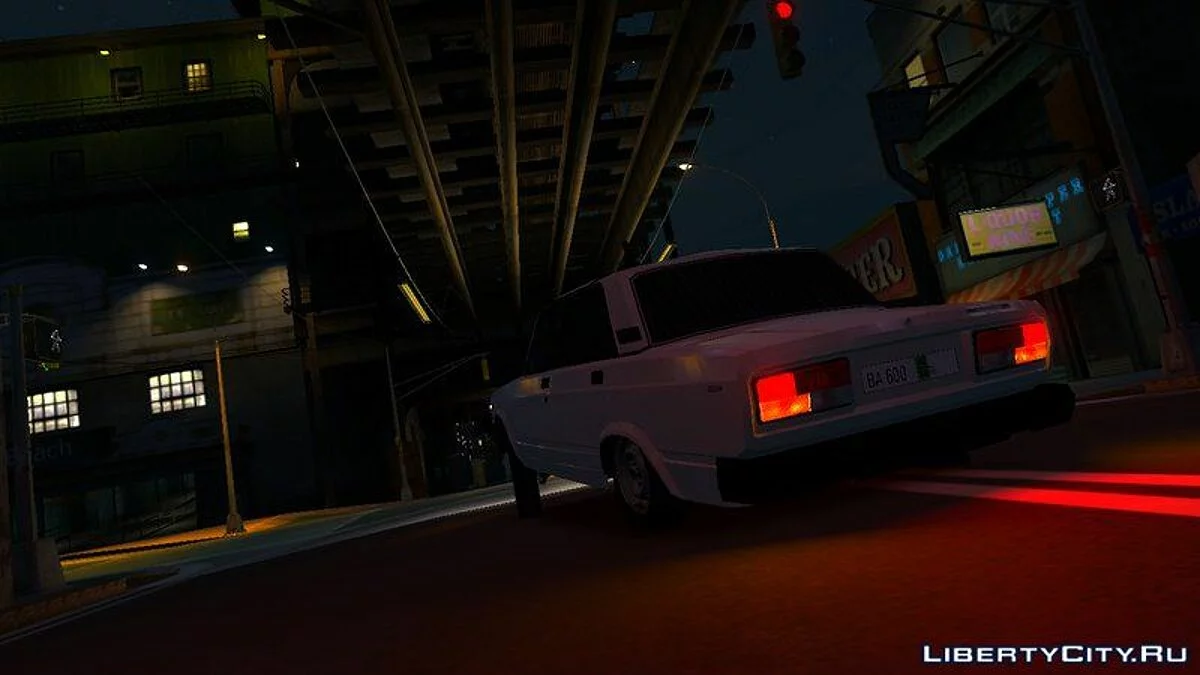 Vaz 2107 16 BA 600 Avtosh Style / GTA 4