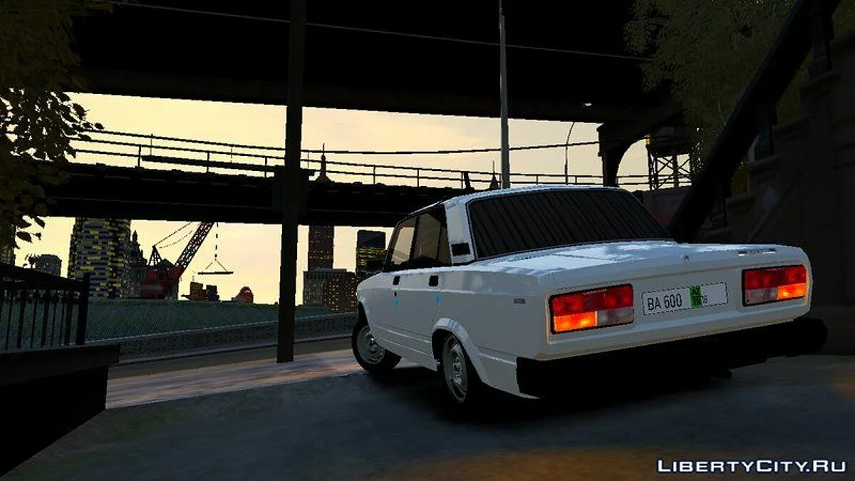 Vaz 2107 16 BA 600 Avtosh Style / GTA 4