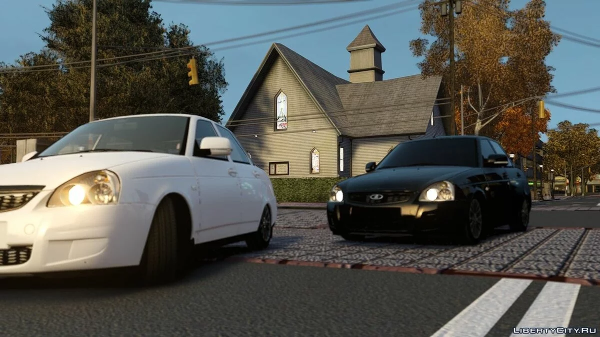LADA Priora Аквариум и Бункер / GTA 4