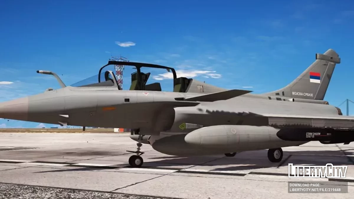 Dassault Rafale — Vojska Srbije / Serbian Army [ADD-ON] / GTA 5