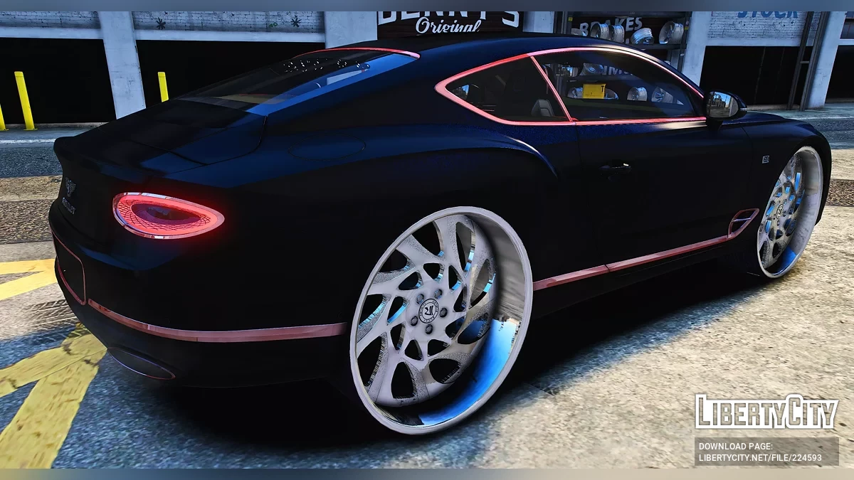 Bentley Continental On Rucci Forged Rims / GTA 5