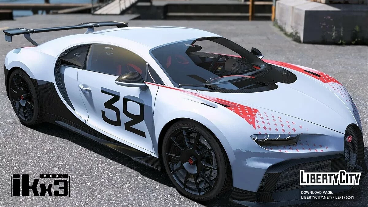 Bugatti Chiron Pur Sport Edition GP 2022 / GTA 5