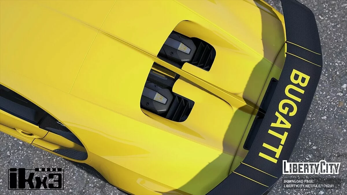 Bugatti Chiron Pur Sport Edition GP 2022 / GTA 5