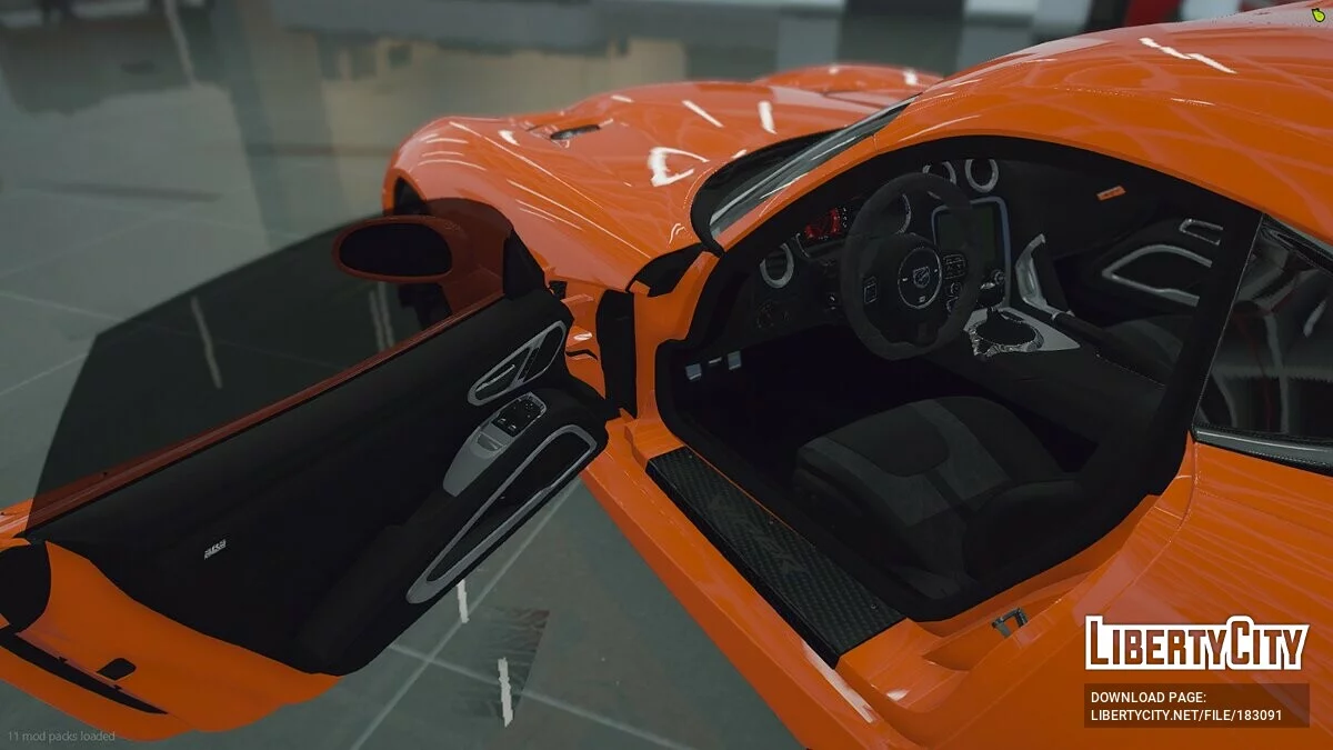 Dodge SRT Viper TA (ACR) v1.4 / GTA 5