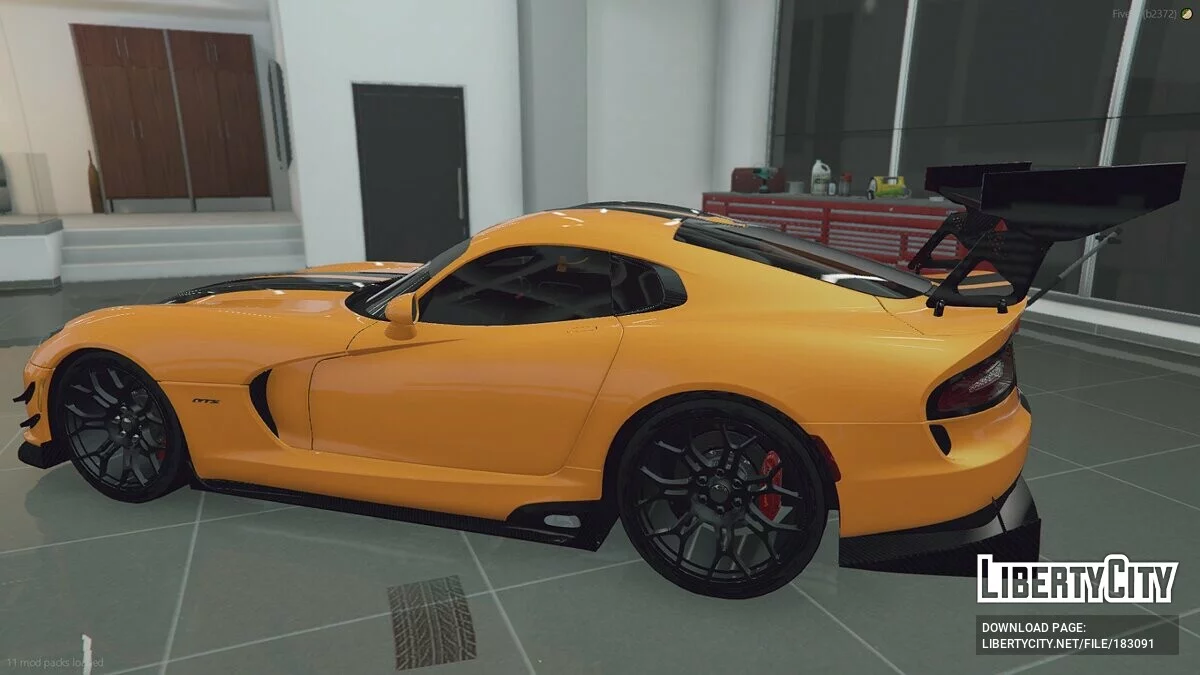 Dodge SRT Viper TA (ACR) v1.4 / GTA 5