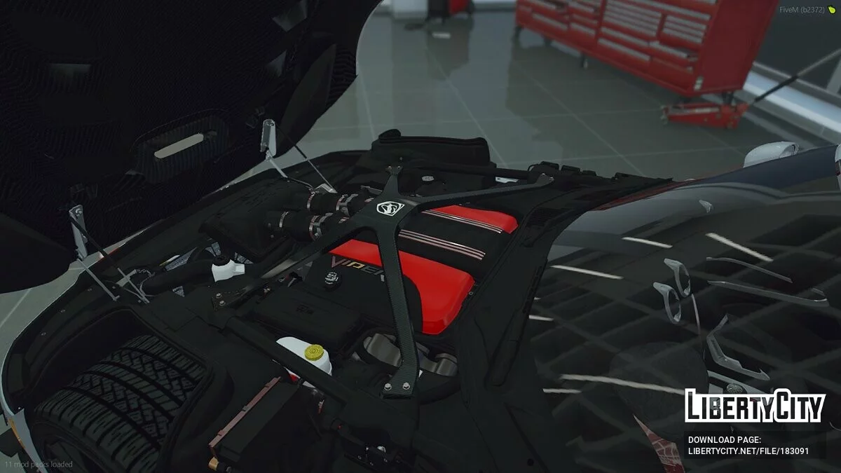 Dodge SRT Viper TA (ACR) v1.4 / GTA 5