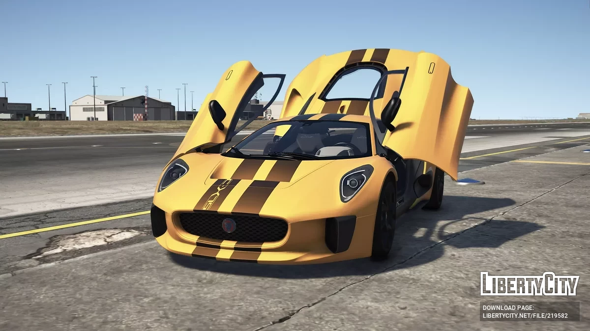Jaguar C-X75 Concept v1.0 / GTA 5