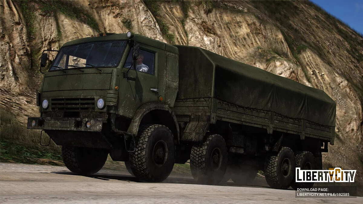Kamaz 6350 [Add-On | LODs] 1.0 / GTA 5