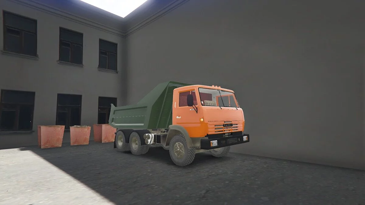 КамАЗ 5511 Мусоровоз / GTA 5