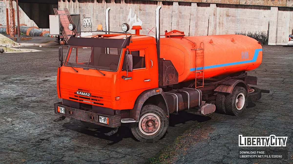 KAMAZ 43253 Поливочный / GTA 5