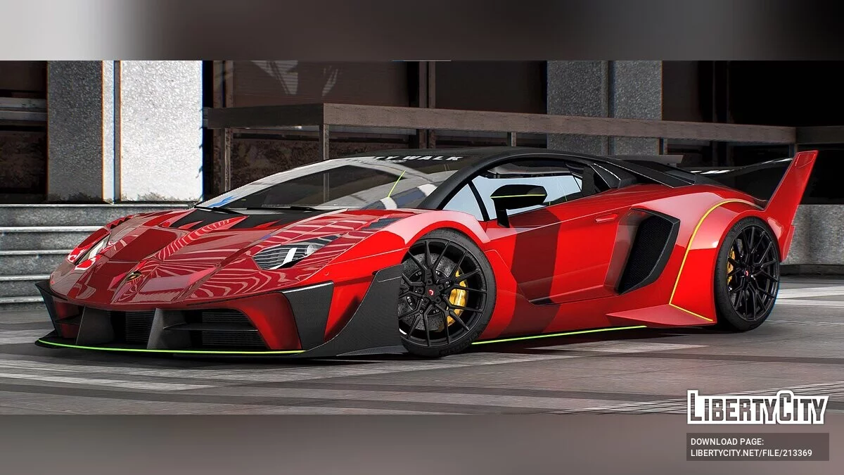 Lamborghini Aventador LBWK Evo / GTA 5