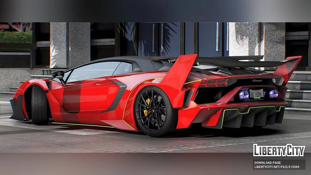 Lamborghini Aventador LBWK Evo / GTA 5