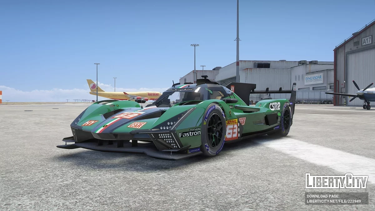 Lamborghini SC63 LMDH v1.0 / GTA 5