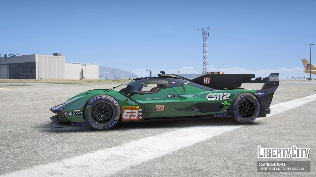 Lamborghini SC63 LMDH v1.0 / GTA 5