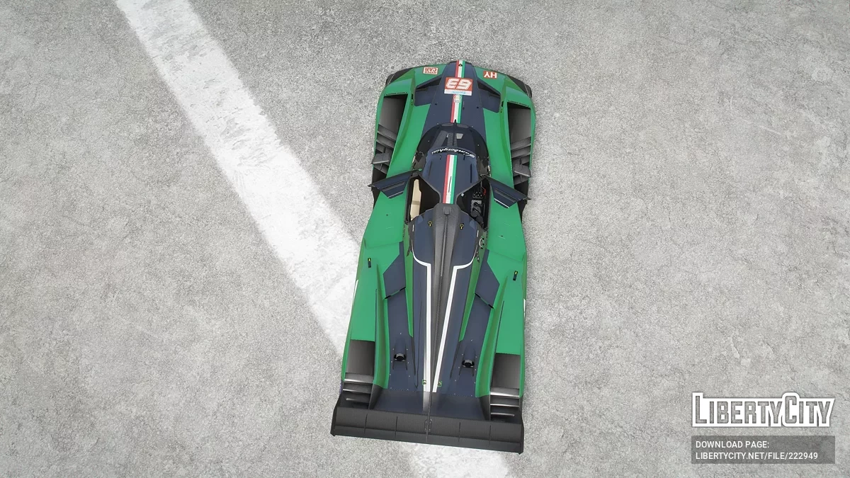 Lamborghini SC63 LMDH v1.0 / GTA 5