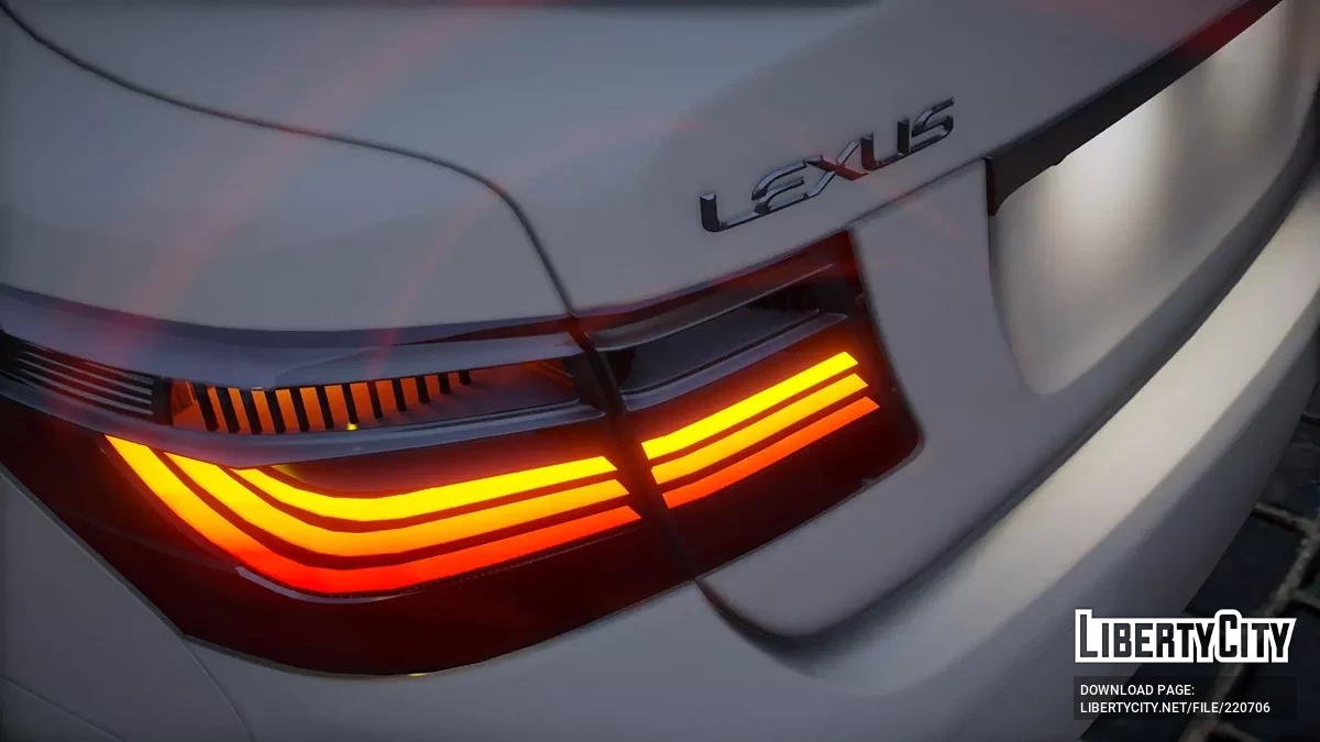 Lexus Ls460 2008 / GTA 5