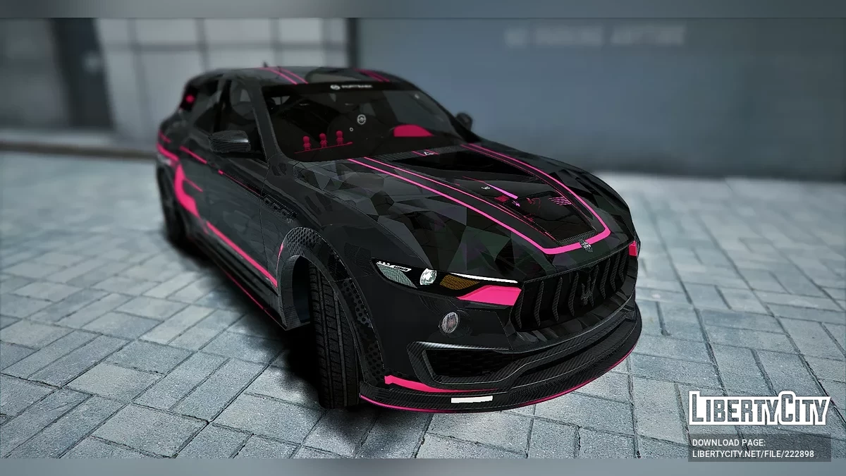 Mansory Maserati Levante With Removable Livery / GTA 5