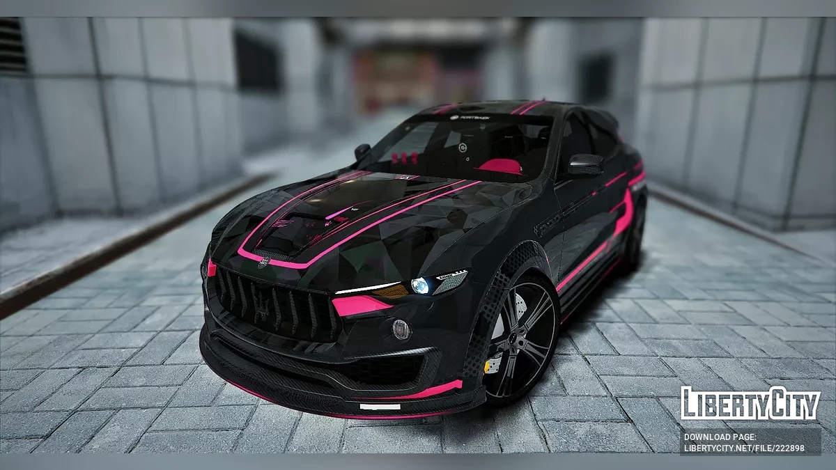 Mansory Maserati Levante With Removable Livery / GTA 5