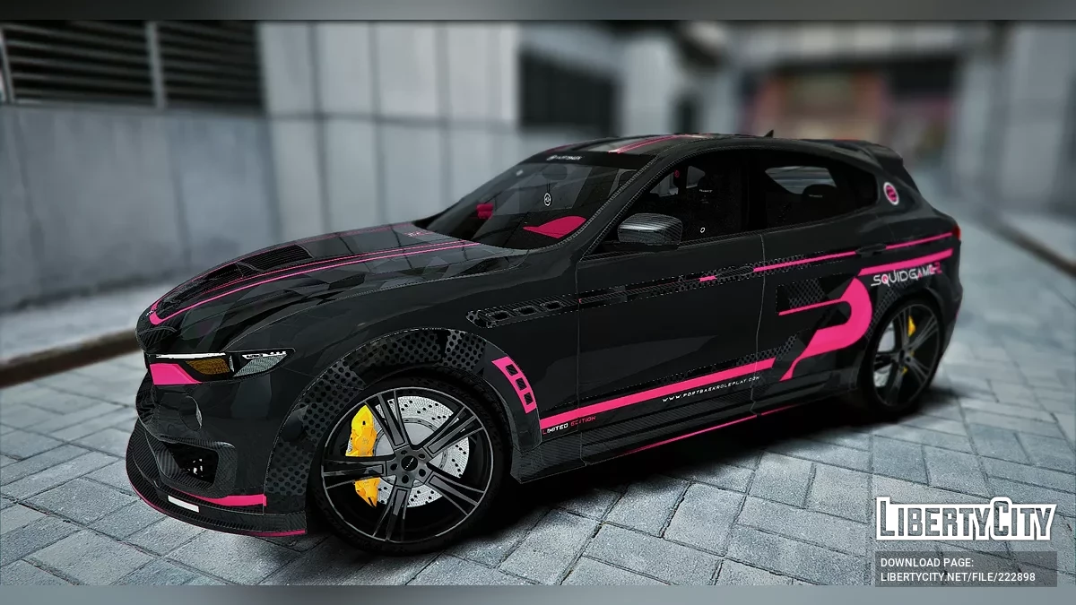 Mansory Maserati Levante With Removable Livery / GTA 5