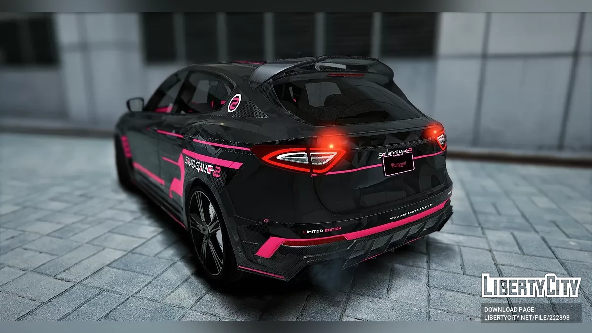 Mansory Maserati Levante With Removable Livery / GTA 5
