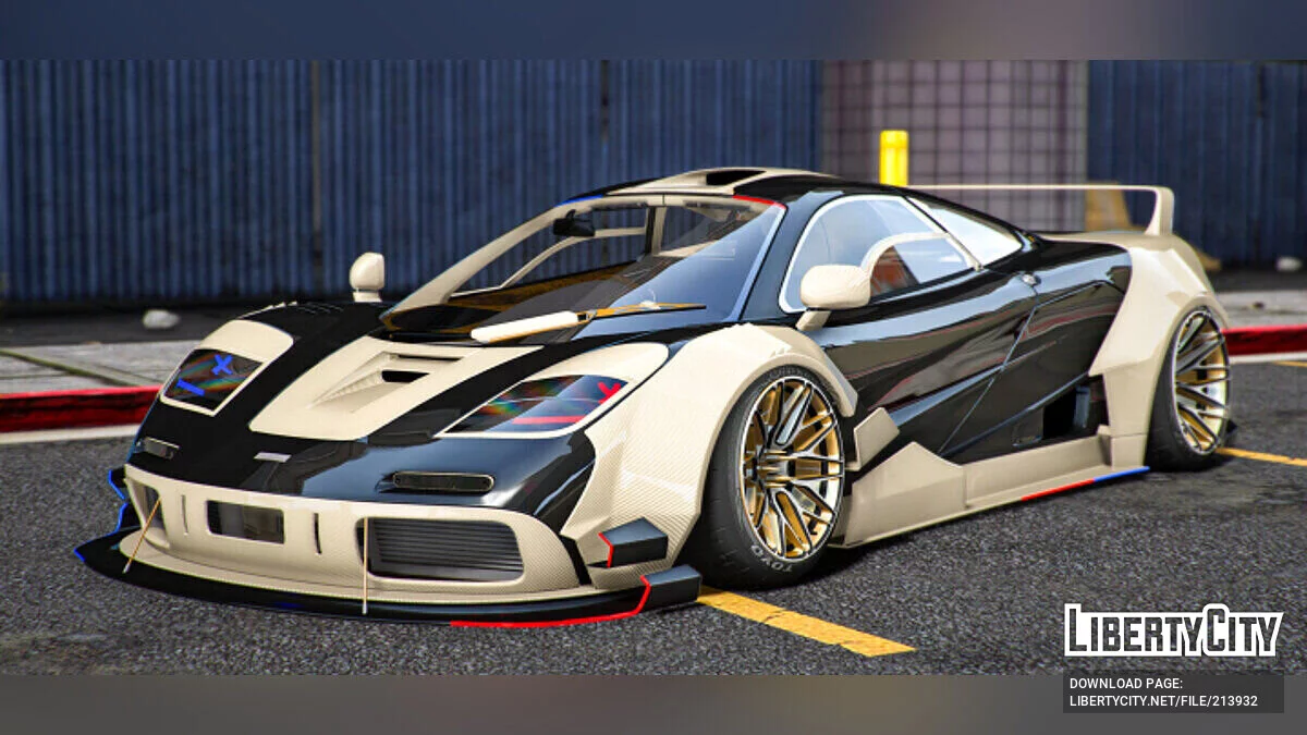 Mclaren F1 Widebody LEO (PD Unmarked) / GTA 5