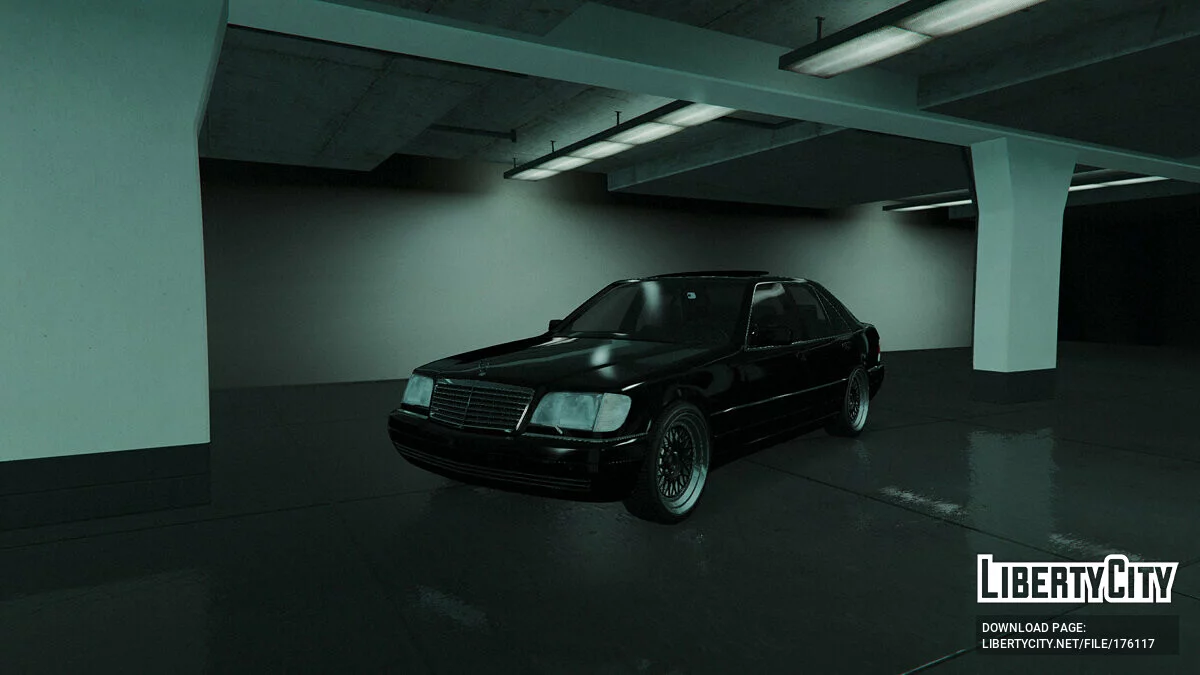 Mercedes-Benz S 500 W140 / GTA 5