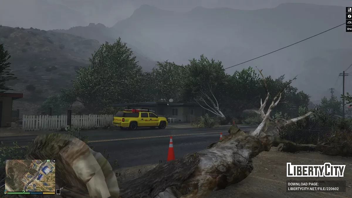 Торнадо в Грейпсед / GTA 5