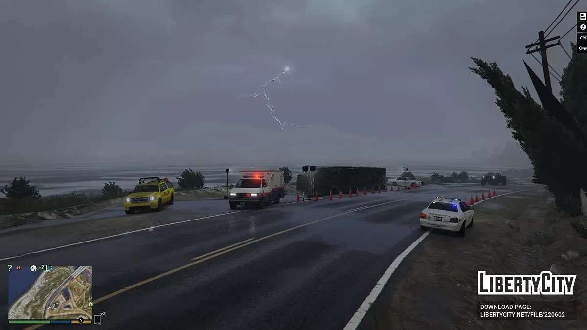 Торнадо в Грейпсед / GTA 5