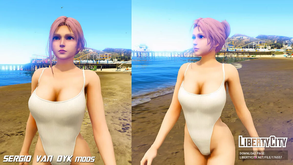 Элиза в боди / GTA 5