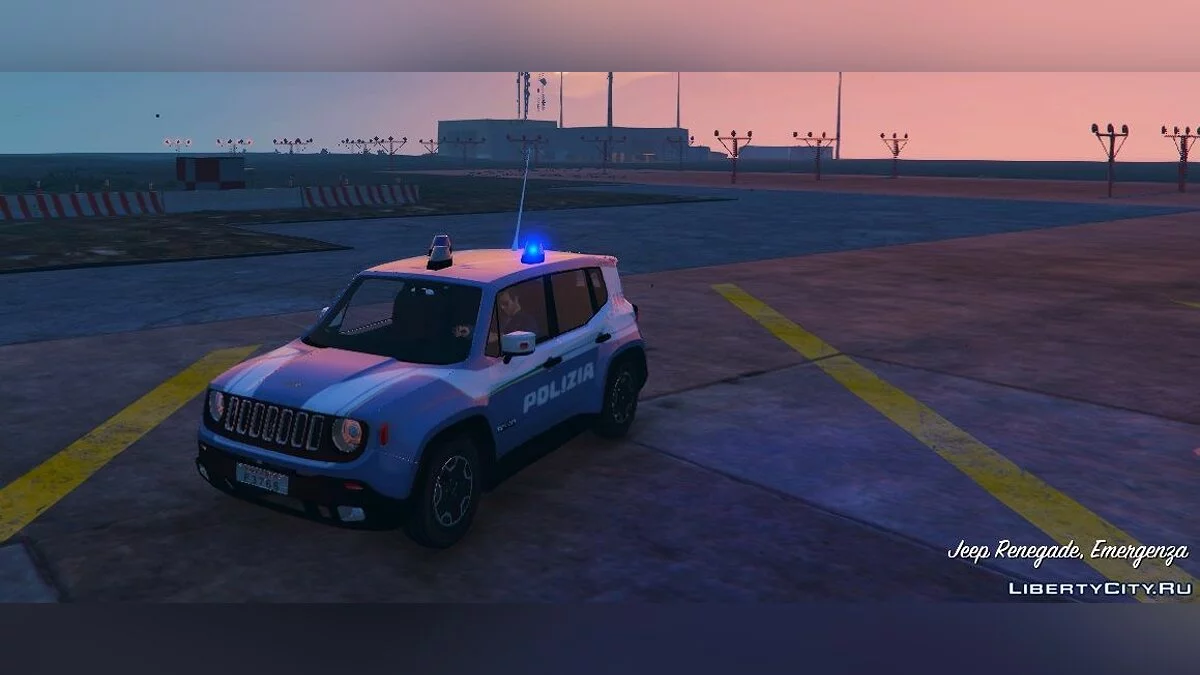 Jeep Renegade Polizia [IPC] [Add-On / Replace] 2.0 / GTA 5